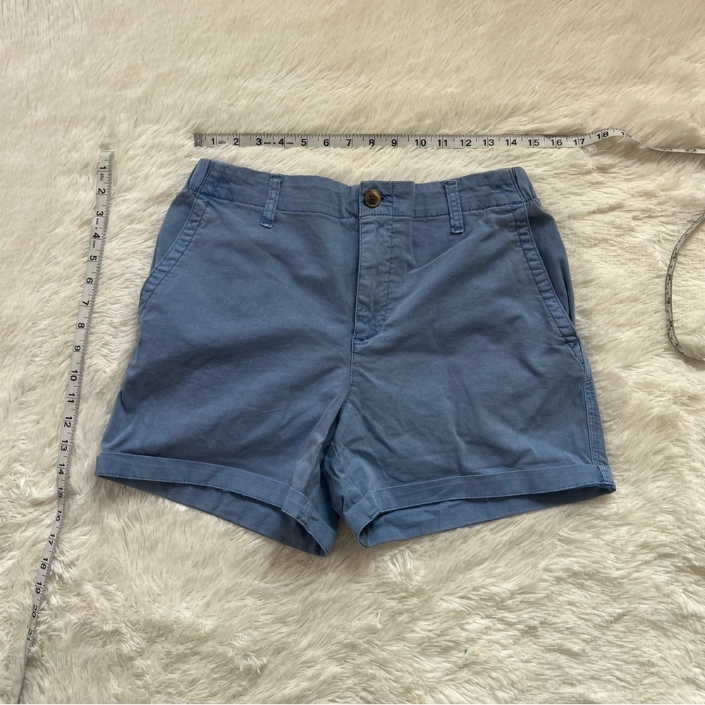 Old Navy Everyday Shorts Light Blue Mid-Rise 3.5" Inseam - Size M NWT - Picture 6 of 7